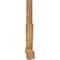 Ekena Millwork Kennewick Rough Sawn Timber Gable Bracket, Western Red Cedar, 72"W x 36"H x 4"D x 4"F, 12/12 Pitch GBW072X36X0404KEN00RWR - alternate 2